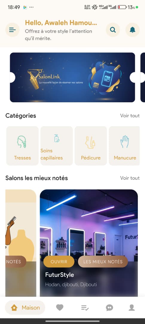 App Client SalonLink